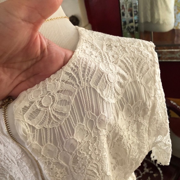 White Lace Blouse - Picture 8 of 13